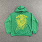 SP5DER STAR OG WEB V2 HOODIE SLIME GREEN