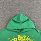 SP5DER STAR OG WEB V2 HOODIE SLIME GREEN