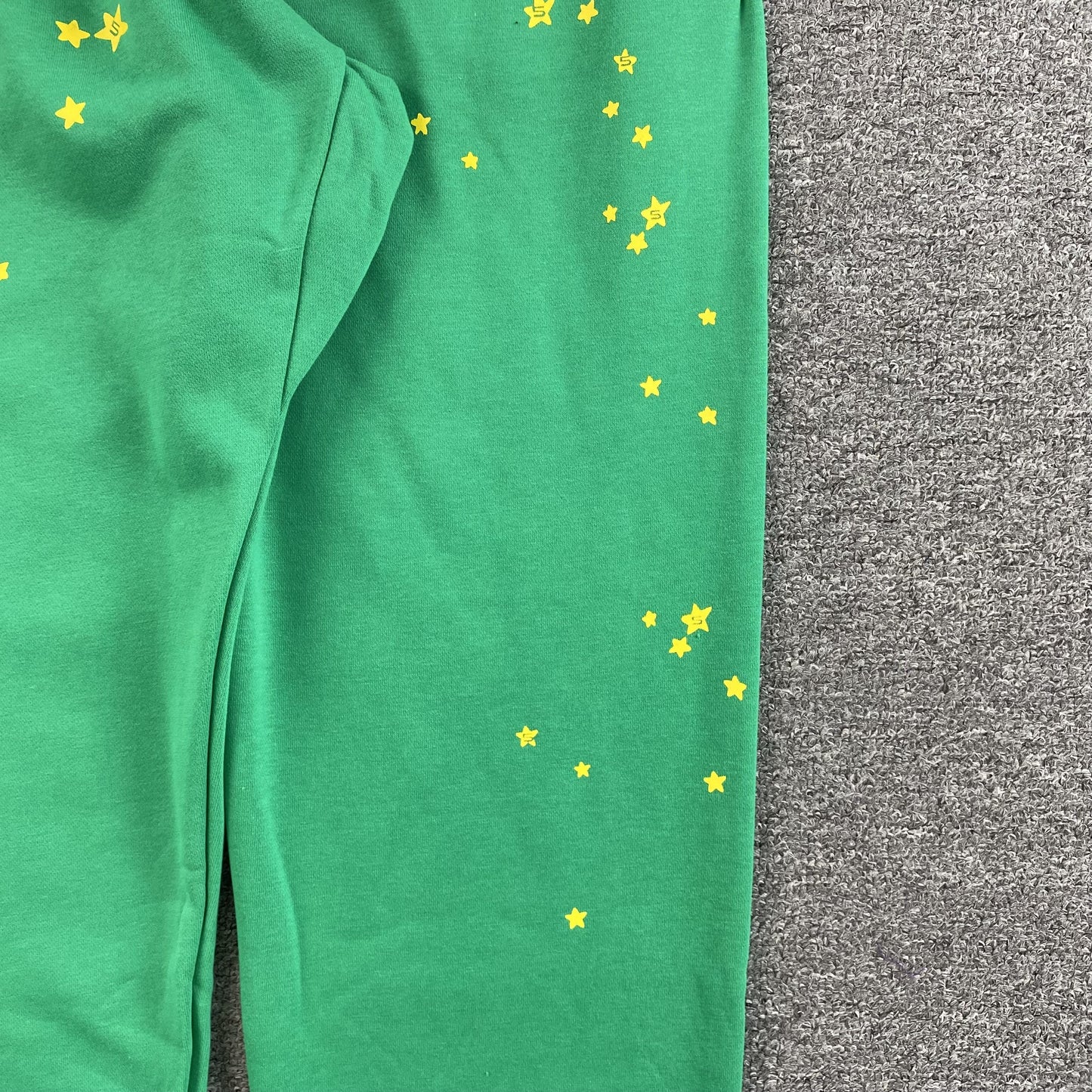 SP5DER STAR OG WEB V2 SWEATPANTS SLIME GREEN