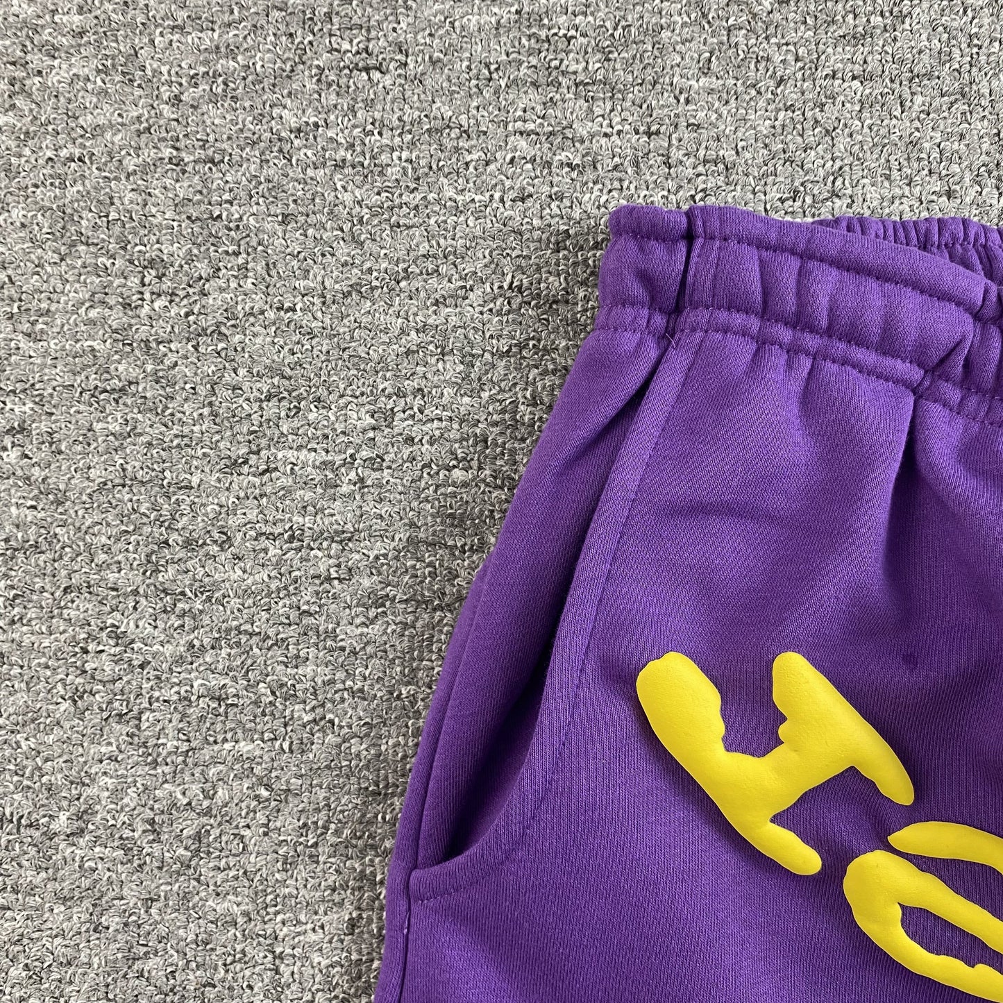 SP5DER STAR OG WEB V2 SWEATPANTS SLIME PURPLE