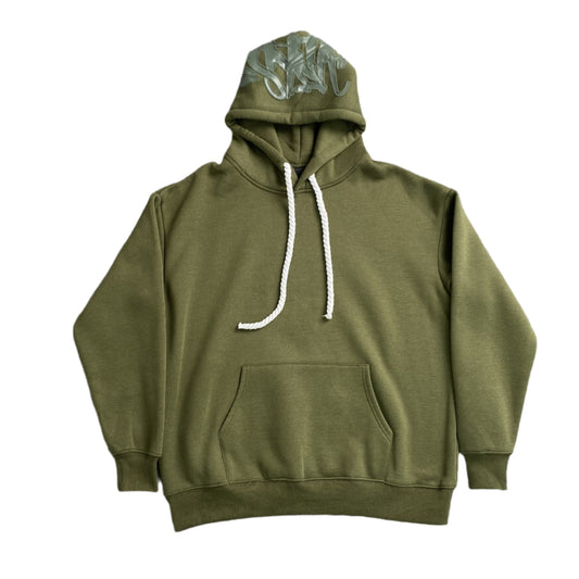 SYNA WORLD HOOD LOGO HOODIE SAGE