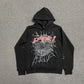 SP5DER P*NK HOODIE BLACK