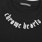 CHROME HEARTS LOGO COLLAR T-SHIRT BLACK