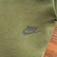 NIKE TECH FLEECE PANTS x OLIVE GREEN