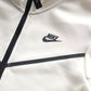 NIKE TECH FLEECE HOODIE x WHITE