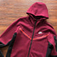 NIKE TECH FLEECE HOODIE x DARK BEETROOT/PHANTOM