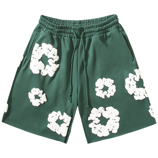 Denim Tears The Cotton Wreath Shorts Green