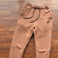 NIKE TECH FLEECE PANTS x ARCHEO BROWN