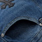 CHROME HEARTS CROW HEARTS JEANS DENIM