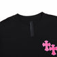 CHROME HEARTS HORSE SHOE LOGO T-SHIRT BLACK PINK