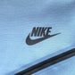 NIKE TECH FLEECE HOODIE x LIGHT BLUE