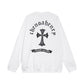 CHROME HEARTS BLACK CROSS SWEATSHIRT WHITE